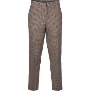 Selected Slhslimtapedan Flannel Trouser O 46 Beige 46 Selected Slhslimtapedan Flannel Trouser O 46 Beige 46