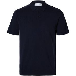 Selected Slmberg Ss Knit Polo Noos XL Navy XL Selected Slmberg Ss Knit Polo Noos XL Navy XL