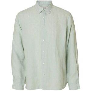 Selected Slmregclaus Kylian Linen Ls Shirt Noos XL Green XL Selected Slmregclaus Kylian Linen Ls Shirt Noos XL Green XL