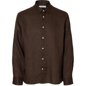Selected Slmregclaus Kylian Linen Ls Shirt Noos XL Brown XL Selected Slmregclaus Kylian Linen Ls Shirt Noos XL Brown XL
