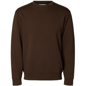Selected Slhemanuel Soft Crew Neck Sweat Noos XL Brown XL Selected Slhemanuel Soft Crew Neck Sweat Noos XL Brown XL