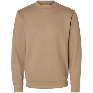 Selected Slhemanuel Soft Crew Neck Sweat Noos L Brown L Selected Slhemanuel Soft Crew Neck Sweat Noos L Brown L