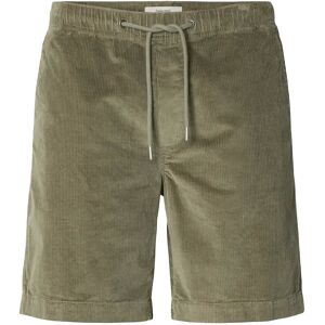 Selected Slmregular-Jace Corduroy Shorts Noos M Khaki M Selected Slmregular-Jace Corduroy Shorts Noos M Khaki M