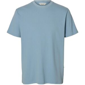 Selected Slhspencer Rib Ss O-Neck Tee Noos XL Blue XL Selected Slhspencer Rib Ss O-Neck Tee Noos XL Blue XL