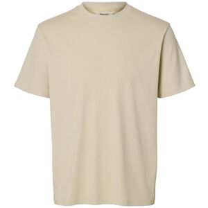 Selected Slhspencer Rib Ss O-Neck Tee Noos XL Cream XL Selected Slhspencer Rib Ss O-Neck Tee Noos XL Cream XL