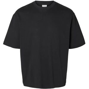 Selected Slmlooseoscar Ss O-Neck Tee Noos XL Black XL Selected Slmlooseoscar Ss O-Neck Tee Noos XL Black XL
