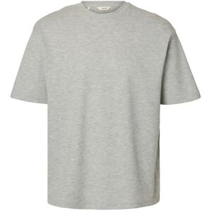 Selected Slmlooseoscar Ss O-Neck Tee Noos XL Grey XL Selected Slmlooseoscar Ss O-Neck Tee Noos XL Grey XL
