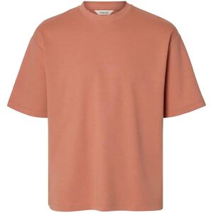 Selected Slmlooseoscar Ss O-Neck Tee Noos XL Coral XL Selected Slmlooseoscar Ss O-Neck Tee Noos XL Coral XL