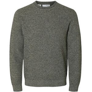 Selected Slmross Ls Knit Structure Crew Neck Noos XL Grey XL Selected Slmross Ls Knit Structure Crew Neck Noos XL Grey XL