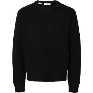 Selected Slmcody Ls Knit Crew Neck Noos M Black M Selected Slmcody Ls Knit Crew Neck Noos M Black M