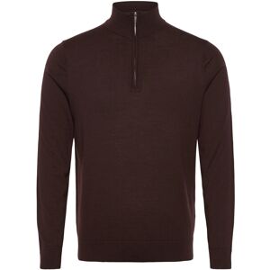 Selected Slhtray Ls Knit Merino Half Zip Noos S Brown S Selected Slhtray Ls Knit Merino Half Zip Noos S Brown S