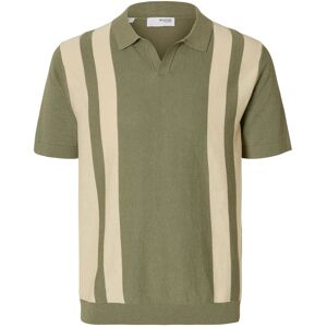 Selected Slhmattis Ss Linen Blend Open Polo Noos XL Green XL Selected Slhmattis Ss Linen Blend Open Polo Noos XL Green XL