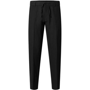Selected Slm196-Straight Leroy Linen Bld Pnt Noos XXL Black XXL Selected Slm196-Straight Leroy Linen Bld Pnt Noos XXL Black XXL