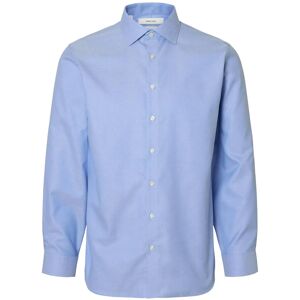 Selected Slhslim-Lux Oxford Shirt Ls Spread Noos M Blue M Selected Slhslim-Lux Oxford Shirt Ls Spread Noos M Blue M