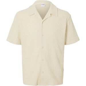 Selected Slhrelaxbane Ss Jersey Shirt L Cream L Selected Slhrelaxbane Ss Jersey Shirt L Cream L