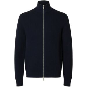Selected Slmdane Ls Knit Structure Full Zip Noos XXL Navy XXL Selected Slmdane Ls Knit Structure Full Zip Noos XXL Navy XXL