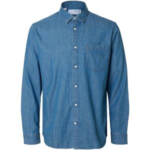 Selected Slmregclaus Carlo Denim Ls Shirt Noos L Blue L Selected Slmregclaus Carlo Denim Ls Shirt Noos L Blue L