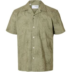 Selected Slhreghyde Aoe Ss Shirt L Khaki L Selected Slhreghyde Aoe Ss Shirt L Khaki L