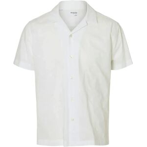 Selected Slhreghyde Aoe Ss Shirt M White M Selected Slhreghyde Aoe Ss Shirt M White M