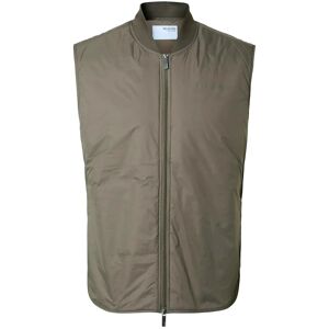 Selected Slhthomas Gilet Noos XL Khaki XL Selected Slhthomas Gilet Noos XL Khaki XL