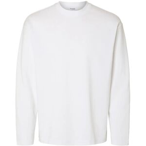 Selected Slhlooseoscar Ls O-Neck Tee Noos XXL White XXL Selected Slhlooseoscar Ls O-Neck Tee Noos XXL White XXL