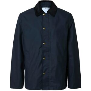 Selected Slmwalter Waxed Cotton 2.0 Jkt Noos M Navy M Selected Slmwalter Waxed Cotton 2.0 Jkt Noos M Navy M