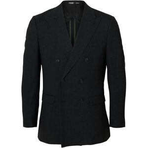 Selected Slhslim-Oasis Sun Db Blz 46 Black 46 Selected Slhslim-Oasis Sun Db Blz 46 Black 46