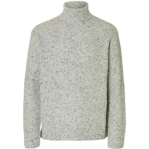 Selected Slhland Ls Knit Relaxed Roll Neck XXL Grey XXL Selected Slhland Ls Knit Relaxed Roll Neck XXL Grey XXL