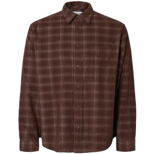Selected Slmregclaus Cord Yd Check Ls Shirt M Burgundy M Selected Slmregclaus Cord Yd Check Ls Shirt M Burgundy M
