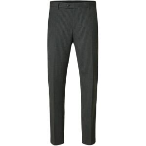 Selected Slhslim-Theo Lano Pinstriped Trs 54 Grey 54 Selected Slhslim-Theo Lano Pinstriped Trs 54 Grey 54