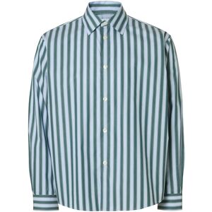 Selected Slhrlxhenric Stripe Ls Shirt L Green L Selected Slhrlxhenric Stripe Ls Shirt L Green L