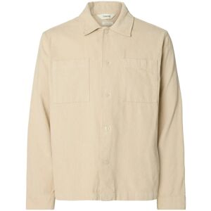 Selected Slhregtate Cord Overshirt S Beige S Selected Slhregtate Cord Overshirt S Beige S