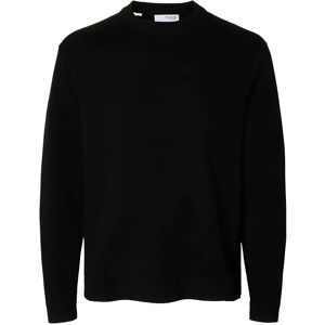 Selected Slhteller Fn Relaxed Crew Neck Noos XXL Black XXL Selected Slhteller Fn Relaxed Crew Neck Noos XXL Black XXL