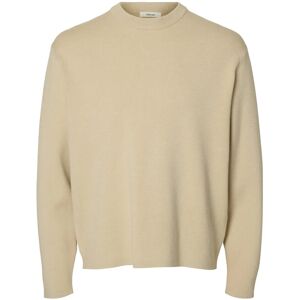 Selected Slhteller Fn Relaxed Crew Neck Noos XXL Cream XXL Selected Slhteller Fn Relaxed Crew Neck Noos XXL Cream XXL