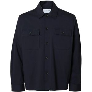 Selected Slhreg Lorent Bi-Stretch Overshirt Noos XL Navy XL Selected Slhreg Lorent Bi-Stretch Overshirt Noos XL Navy XL