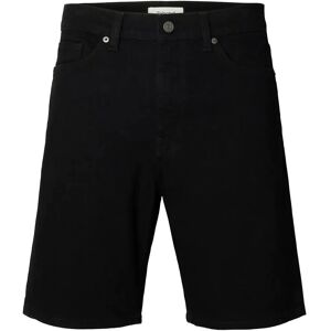 Selected Slhreg Alex Black 705 Denim Short Noos S Black S Selected Slhreg Alex Black 705 Denim Short Noos S Black S