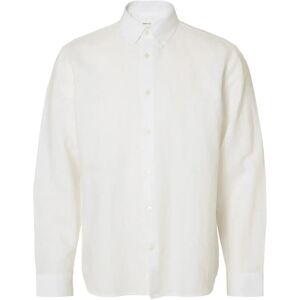 Selected Slmregclay Linenblend Ls Shirt Cla Noos L Cream L Selected Slmregclay Linenblend Ls Shirt Cla Noos L Cream L