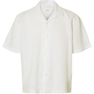 Selected Slmrlxclay Linenblend Ss Shirt Res Noos S Cream S Selected Slmrlxclay Linenblend Ss Shirt Res Noos S Cream S