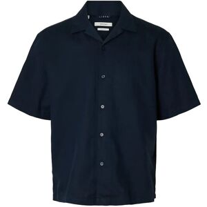 Selected Slmrlxclay Linenblend Ss Shirt Res Noos XXL Navy XXL Selected Slmrlxclay Linenblend Ss Shirt Res Noos XXL Navy XXL
