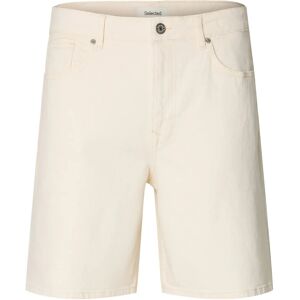 Selected Slhloose Alex Summer Ecru 611 Dnm Shorts XL Cream XL Selected Slhloose Alex Summer Ecru 611 Dnm Shorts XL Cream XL