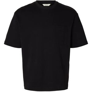 Selected Slhlooseoscar Pocket Ss Tee Noos XL Black XL Selected Slhlooseoscar Pocket Ss Tee Noos XL Black XL