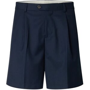 Selected Slhloose-Otto Leo Wool Blnd Shorts L Navy L Selected Slhloose-Otto Leo Wool Blnd Shorts L Navy L