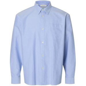Selected Slhrlxsander Oxford Shirt Ls Noos XL Blue XL Selected Slhrlxsander Oxford Shirt Ls Noos XL Blue XL