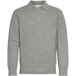 Selected Slhcody Ls Knit Relaxed Half Zip Polo S Grey S Selected Slhcody Ls Knit Relaxed Half Zip Polo S Grey S
