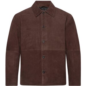 Selected Slhrory Suede Overshirt M Brown M Selected Slhrory Suede Overshirt M Brown M
