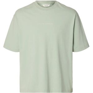 Selected Slhrelaxnorman License Ss Tee XL Green XL Selected Slhrelaxnorman License Ss Tee XL Green XL