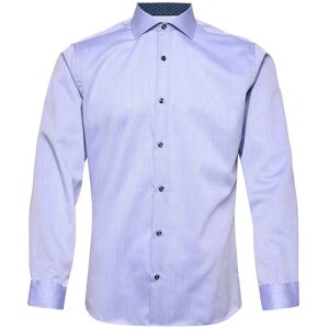 Seven Seas Fine Twill Contrast Slim S Blue S Seven Seas Fine Twill Contrast Slim S Blue S