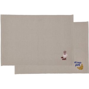 Södahl Bordstablett Bistro 2 St 33X48CM x 48 Brown 33X48CM x 48 Södahl Bordstablett Bistro 2 St 33X48CM x 48 Brown 33X48CM x 48