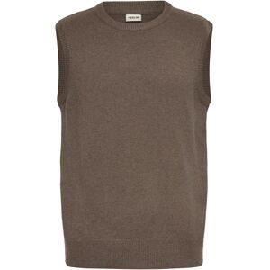Solid Sdrick Vest M Brown M Solid Sdrick Vest M Brown M
