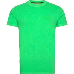 Superdry Essential Logo Emb Neon Tee M Green M Superdry Essential Logo Emb Neon Tee M Green M
